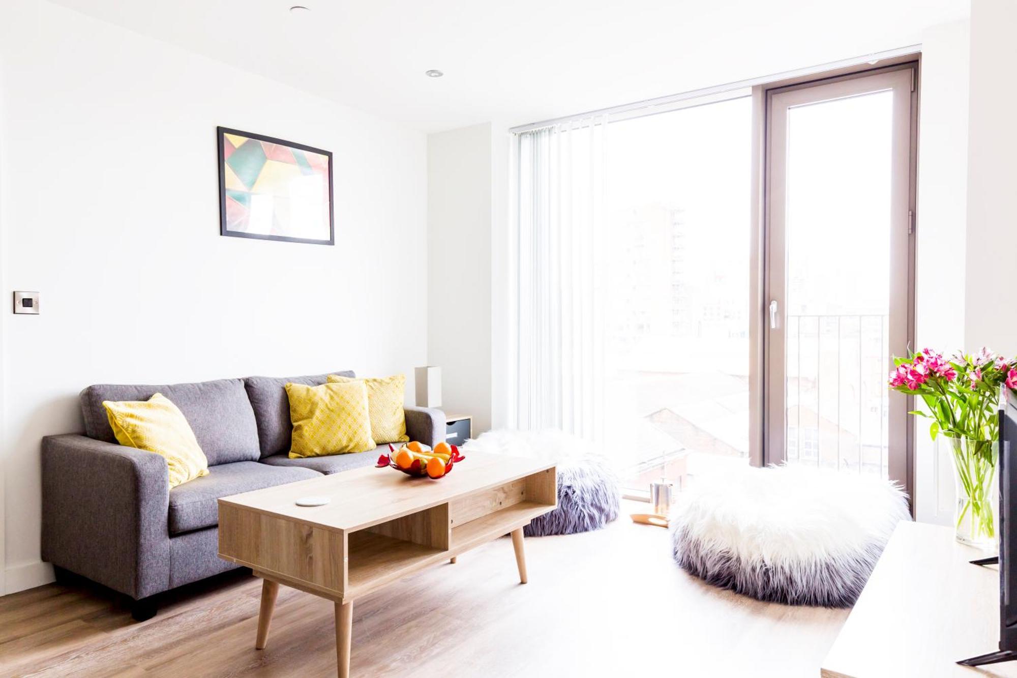 Apartmán Modern City Flat With Gym & Spa Manchester Exteriér fotografie